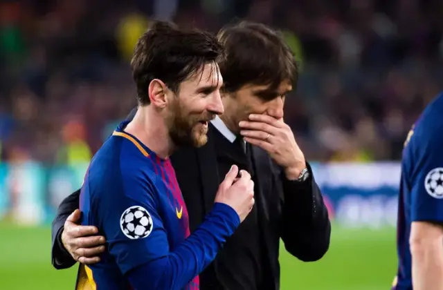 Messi avec Conte