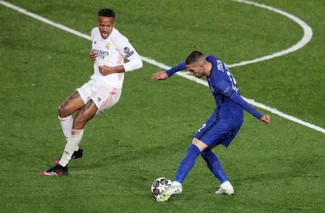 Hakim Ziyech contre Madrid