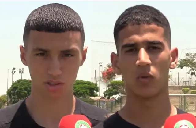 Bilal El Khannous et Mohamed Radid
