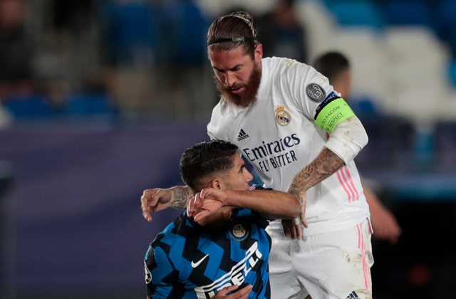 Sergio Ramos contre Achraf Hakimi