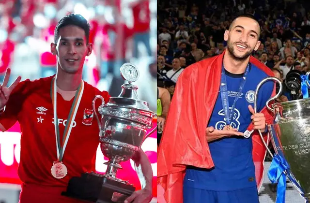 Badr Banoun et Hakim Ziyech au Mondial des Clubs