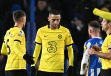 Chelsea : Hakim Ziyech marque mais ne célèbre pas son but Hakim Ziyech