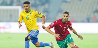 CAN 2021 : Pour voir ou revoir le match Gabon – Maroc Hakimi_Gabon