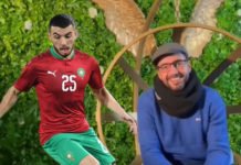 Le père d’Ilias Chair rassure les supporters marocains Ilias Chair_père