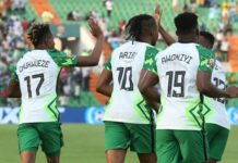 CAN 2021 : Le Nigeria rejoint le Cameroun et le Maroc en 8ès Nigeria