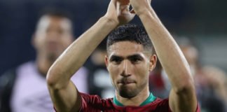 CAN 2021 : Achraf Hakimi, seul Lion de l’Atlas de l’équipe type Achraf Hakimi