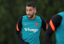 Hakim Ziyech à Abou Dhabi pour la Coupe du Monde des clubs Hakim Ziyech