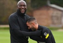 Romelu Lukaku forfait face aux Lions de l’Atlas Ziyech_Lukaku