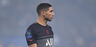 De la concurrence pour Achraf Hakimi au Paris Saint-Germain Achraf Hakimi