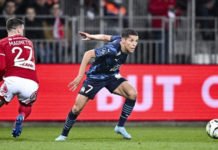 La prestation d’Amine Harit face au Stade brestois Amine Harit