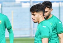 Maroc – RDC : Abdessamad Ezzalzouli s’entraine avec les Lions Ez Abde Lions de l'Atlas