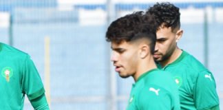 Maroc – RDC : Abdessamad Ezzalzouli s’entraine avec les Lions Ez Abde Lions de l'Atlas