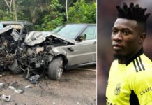 Cameroun – Algérie : André Onana impliqué dans un accident de voiture, il est indemne Onana