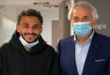 Vahid Halilhodzic rend visite à Sofiane Boufal Boufal-Vahid