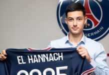 PSG : Younes EL Hannach rejoint Achraf Hakimi chez les pro El-Hannach