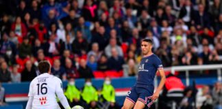 Ligue 1 : Achraf Hakimi remporte son premier titre avec le PSG Hakimi