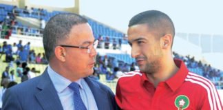 Fouzi Lekjaa : Hakim Ziyech sera présent avec l’équipe nationale au Qatar Lekjaa-Ziyech