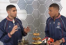 Eid Mubarak : Achraf Hakimi et Kylian Mbappé se régalent (vidéo) Hakimi-Mbappe