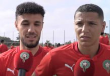 Lions de l’Atlas : Mazraoui et Harit heureux de retrouver la tanière Mazraoui-Harit
