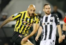 Super League : Nordin Amrabat buteur face au PAOK Salonique Nordin Amrabat