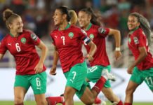 CAN Maroc 2022 : Les Lionnes de l’Atlas s’imposent face aux Etalons Dames Lionnes_Etalons