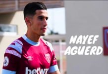 West Ham : Plus de peur que de mal pour Nayef Aguerd Nayef Aguerd