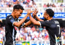 Ligue 1 : Sofiane Boufal passeur et Amine Salama buteur face à l’AJA Salama_Boufal
