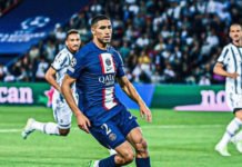 Achraf Hakimi parmi les plus rapides du monde… Hakimi_Haïfa