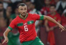 CAN 2023: Les premiers Lions de l’Atlas arrivent à Rabat Romain Saiss