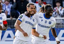 Hamza Sakhi offre une précieuse victoire à l’AJ Auxerre Hamza Sakhi
