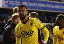 Watford : Imrân Louza se blesse et sort sur civière Imran Louza