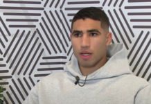 Achraf Hakimi : « heureux de représenter mon pays pour la deuxième fois » Achraf_Hakimi