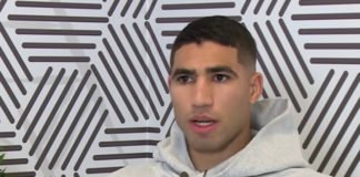 Achraf Hakimi : « heureux de représenter mon pays pour la deuxième fois » Achraf_Hakimi