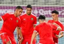 Deuxième entrainement des Lions de l’Atlas avant Maroc – Géorgie (vidéo) Lions_Entrainement