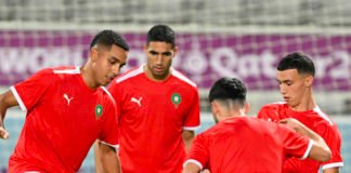 Deuxième entrainement des Lions de l’Atlas avant Maroc – Géorgie (vidéo) Lions_Entrainement