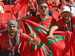 Supporters marocains
