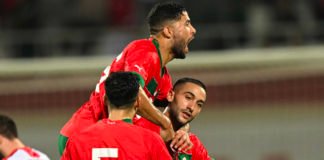 Amical : Les Lions de l’Atlas engrangent de la confiance face à la Géorgie (3-0) Ziyech_Lion