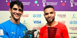 Maroc – Portugal : Yassine Bounou encore élu homme du match Bounou_En-Nesyri