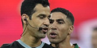 Achraf Hakimi peste contre l’arbitrage et Infantino puis s’excuse Achraf Hakimi