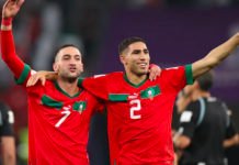 Les témoignages envers les Lions de l’Atlas se multiplient Hakimi_Ziyech