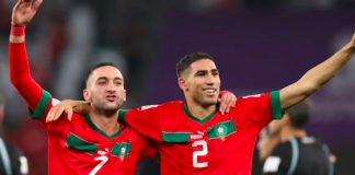 Les témoignages envers les Lions de l’Atlas se multiplient Hakimi_Ziyech