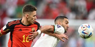France – Maroc : Les Lions de l’Atlas peuvent compter sur le soutien des Diables rouges, mais pas que… Hazard_Ziyech