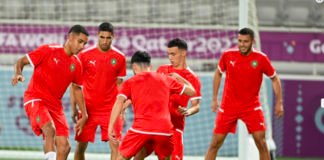 Qatar 2022 : Derniers réglages des Lions de l’Atlas avant France – Maroc Lions entrainement