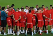 Maroc – Espagne : Les Lions de l’Atlas se préparent (vidéo) Lions entrainements