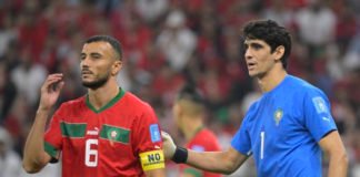 Romain Saiss : « Je vais tout faire pour être là » Saiss_Bounou