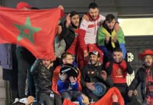 Fous de joie, les Marocains « fiers » pour ceux qui les soutiennent Supporters