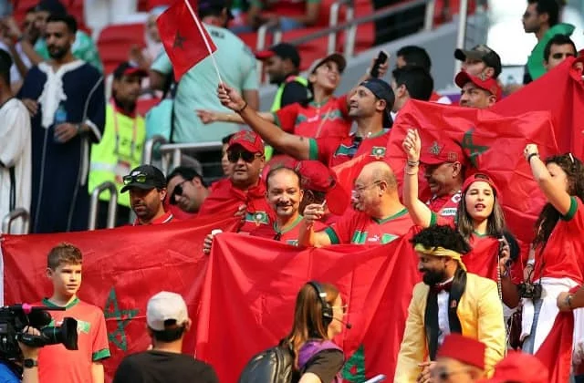 Supporters marocains