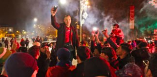 Qatar 2022 : Les marocains en liesse pour célébrer leur qualification historique Supporters