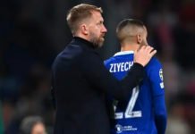 Graham Potter souhaite conserver Ziyech Potter_Ziyech