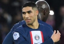PSG : Achraf Hakimi pourrait partir sous forme de prêt Achraf Hakimi
